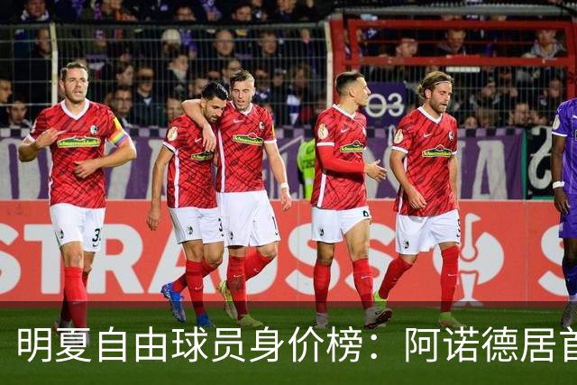 明夏自由球员身价榜：阿诺德居首，萨拉赫第3